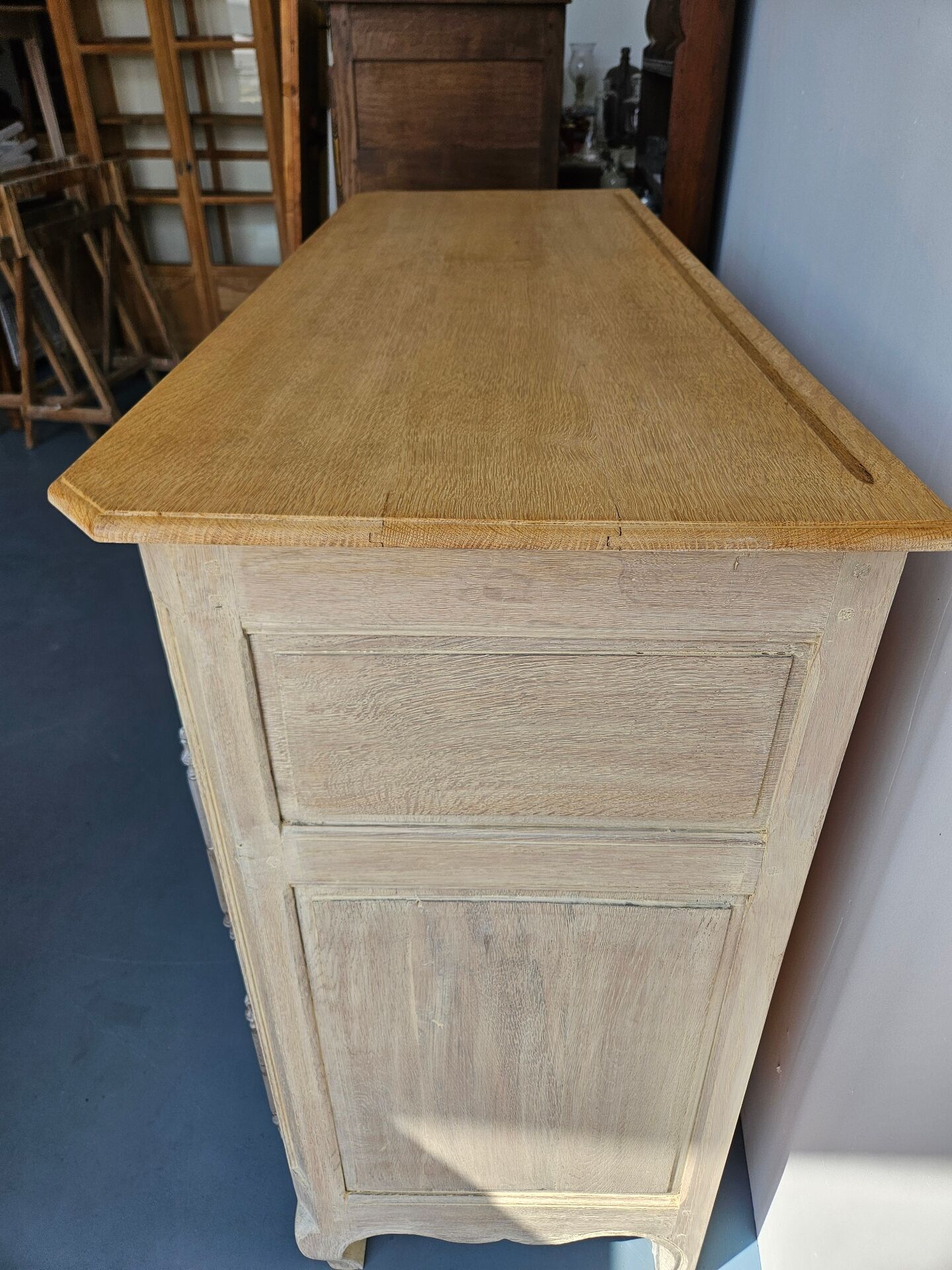 Restored wooden buffet