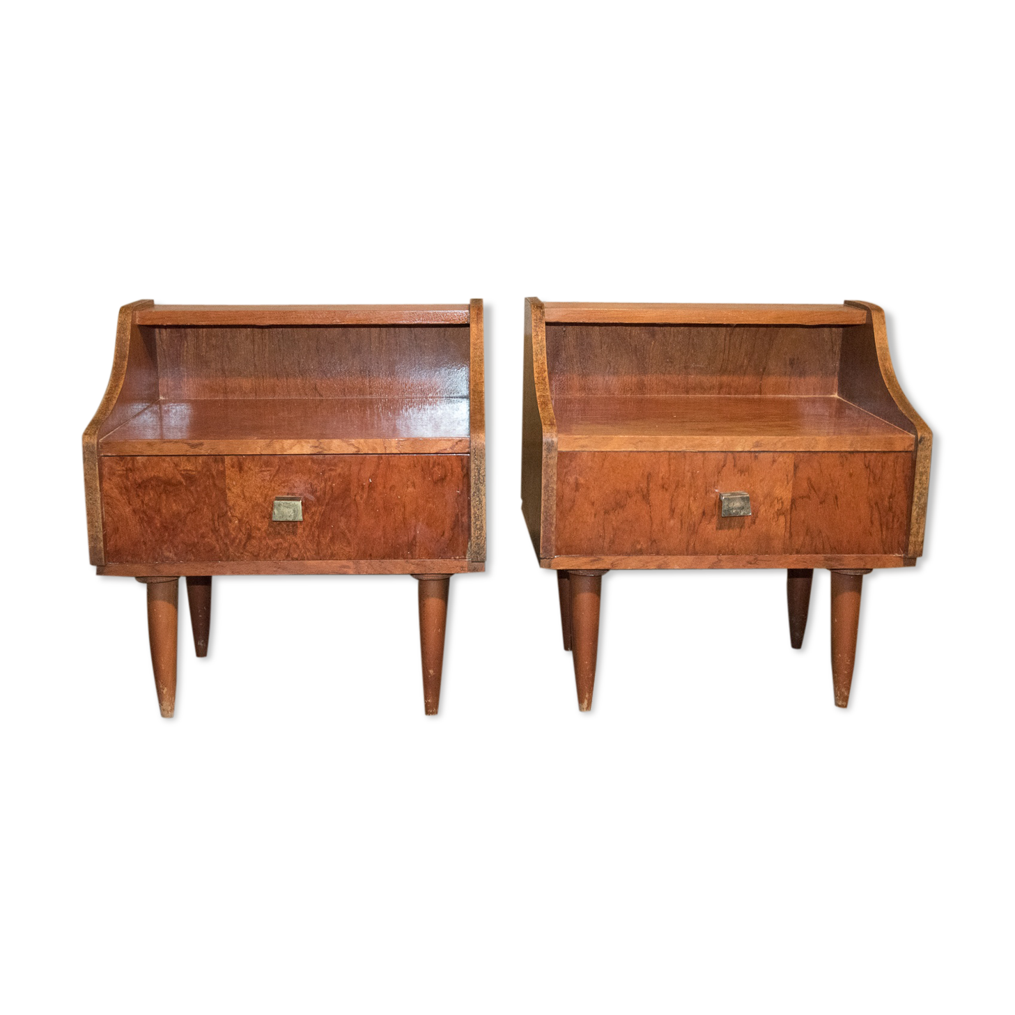 Pair of Art Deco bedsides