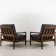 Scandinavian armchairs "Kolding" by Erik Wørts for IKEA, 1960’s, set of 2