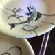 6 fish-decorated plates