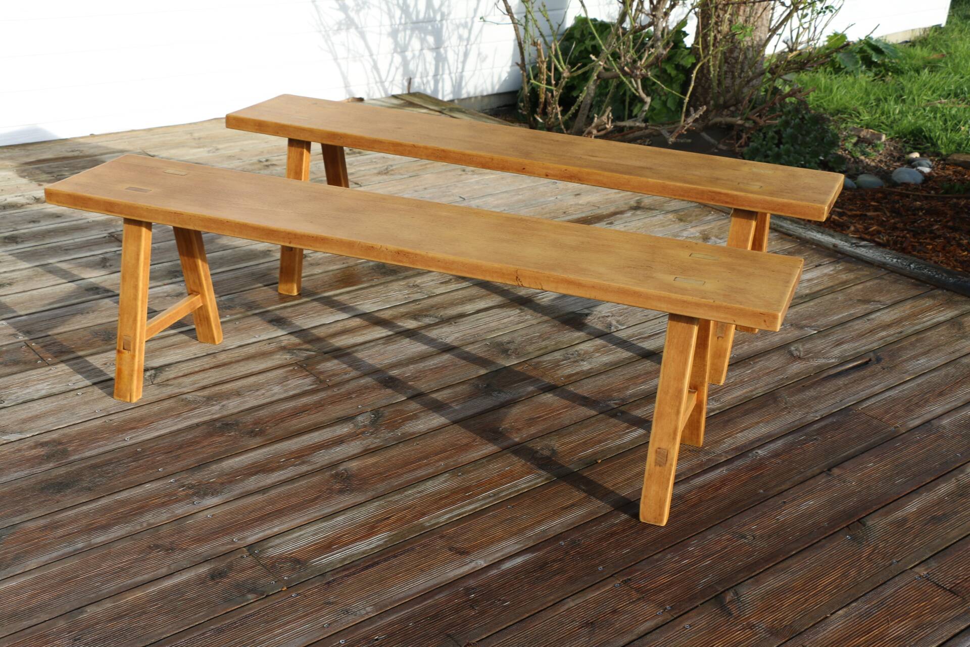 Banc en chêne massif 1500mm