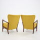Set of Søren Hansen Armchairs for Fritz Hansen, Denmark, 1940s