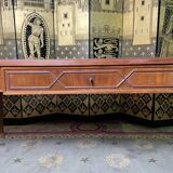 Louis XVI style flat desk in mahogany