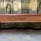 Louis XVI style flat desk in mahogany
