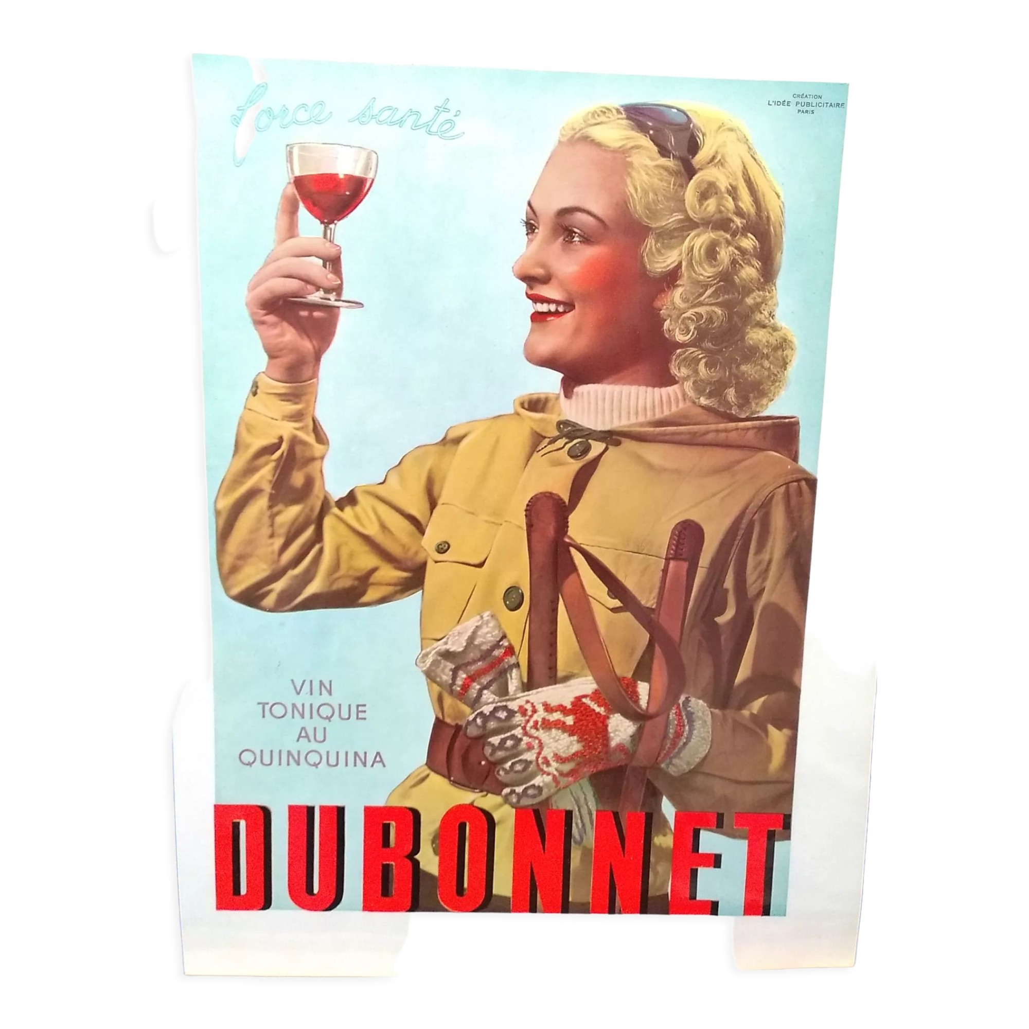 A double-sided poster with hot lamination (glossy) from period review year 30