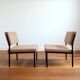 Pair of Modernist drivers by Gijs Van Der Sluis 1950s