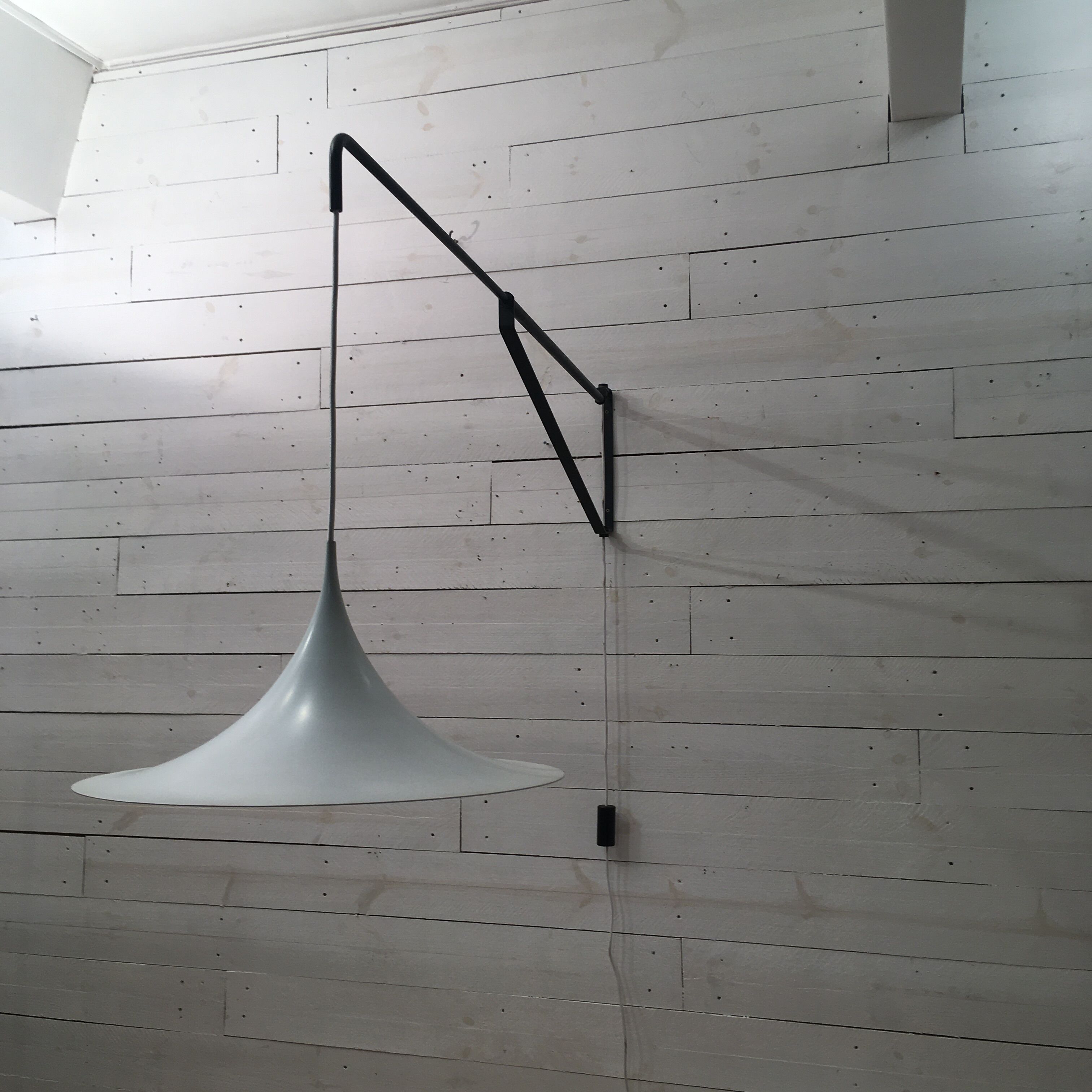 Scandinavian counterweight telescopic sconce, 1970