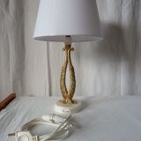 Lyre lamp