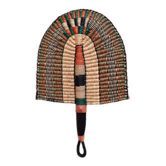 African fan bolga wall decoration of ghana