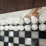 Vintage marble chess set 21/21 cm