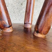 Vintage "Berger" stool, tall, in ash, Charlotte Perriand, 1950s