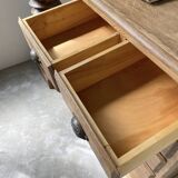 Chiffonier commode chêne 1950