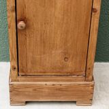 Pitch pine bedside table