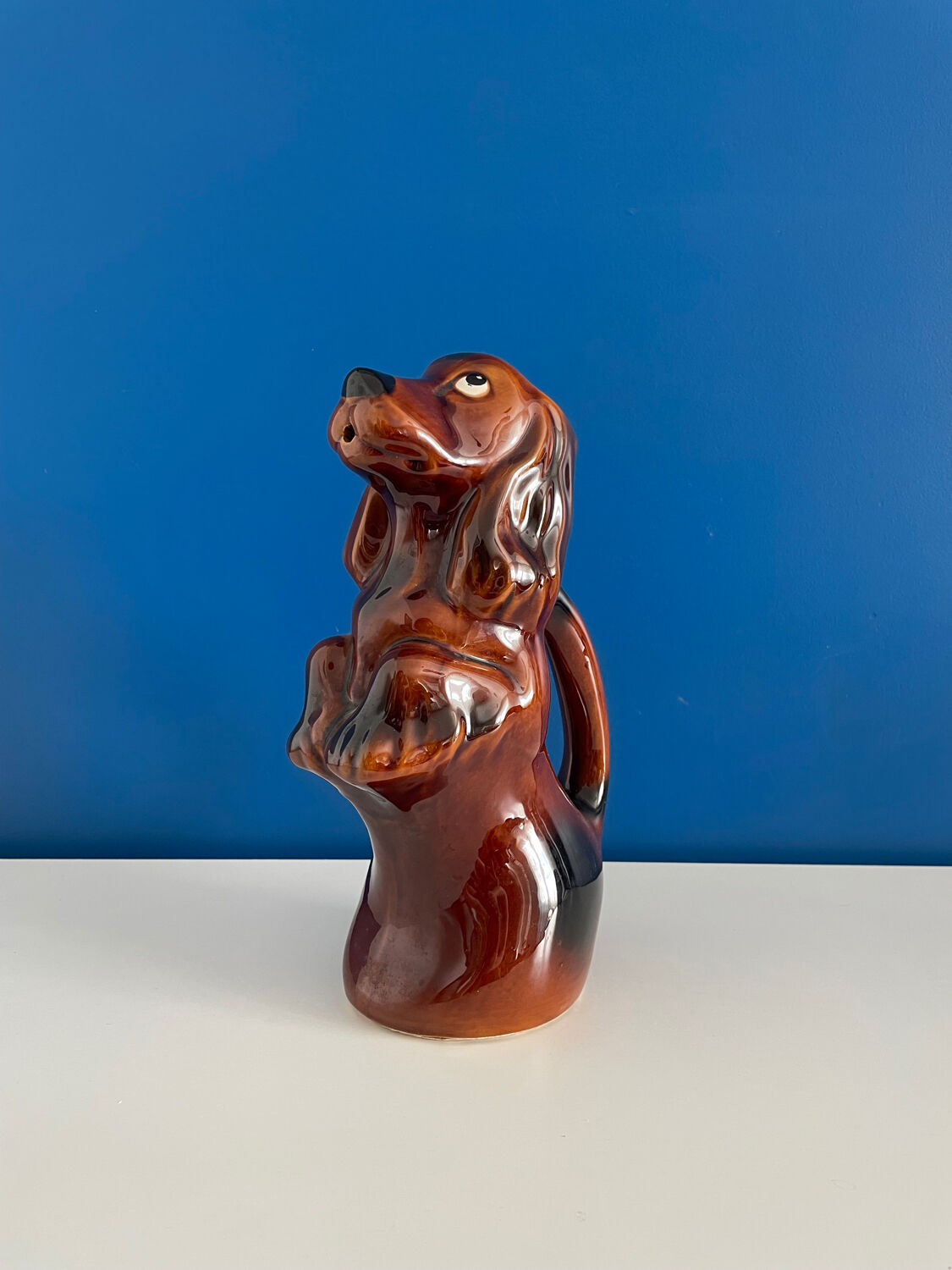 Pitcher dog decanter