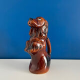 Pitcher dog decanter