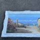 Ancient painting – Animated Mediterranean view – Port and sailing boats