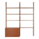 Teak bookcase PS System, Danish design, 1960s,  by Randers Møbelfabrik