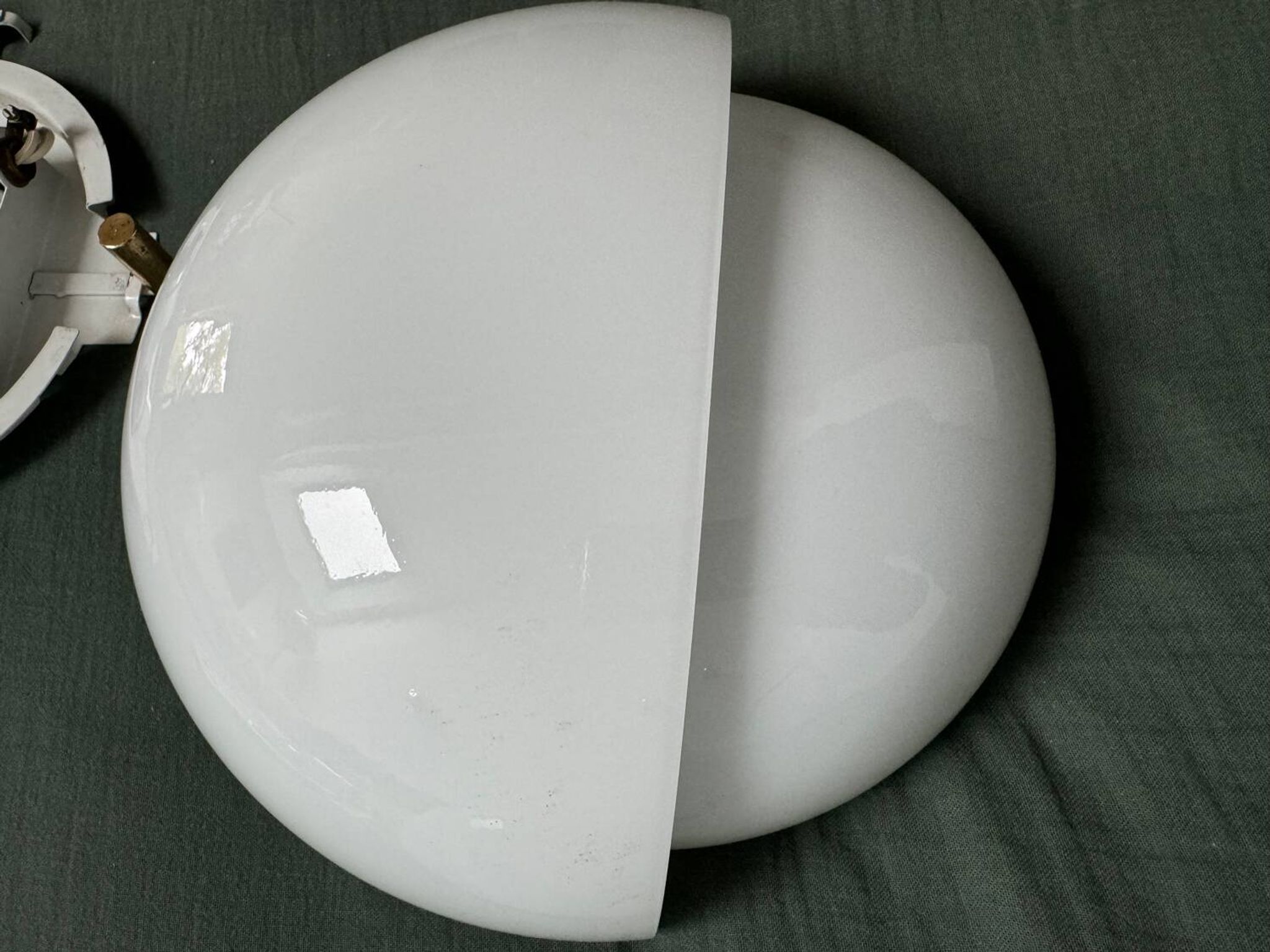 Vintage Murano glass wall lamp by Vico Magistretti for Artemide / Mania / Space Age