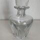 Vintage decanter 1960 crystal Baccarat, 17 x 9 cm
