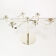 Chandelier de table, Italie 1980s