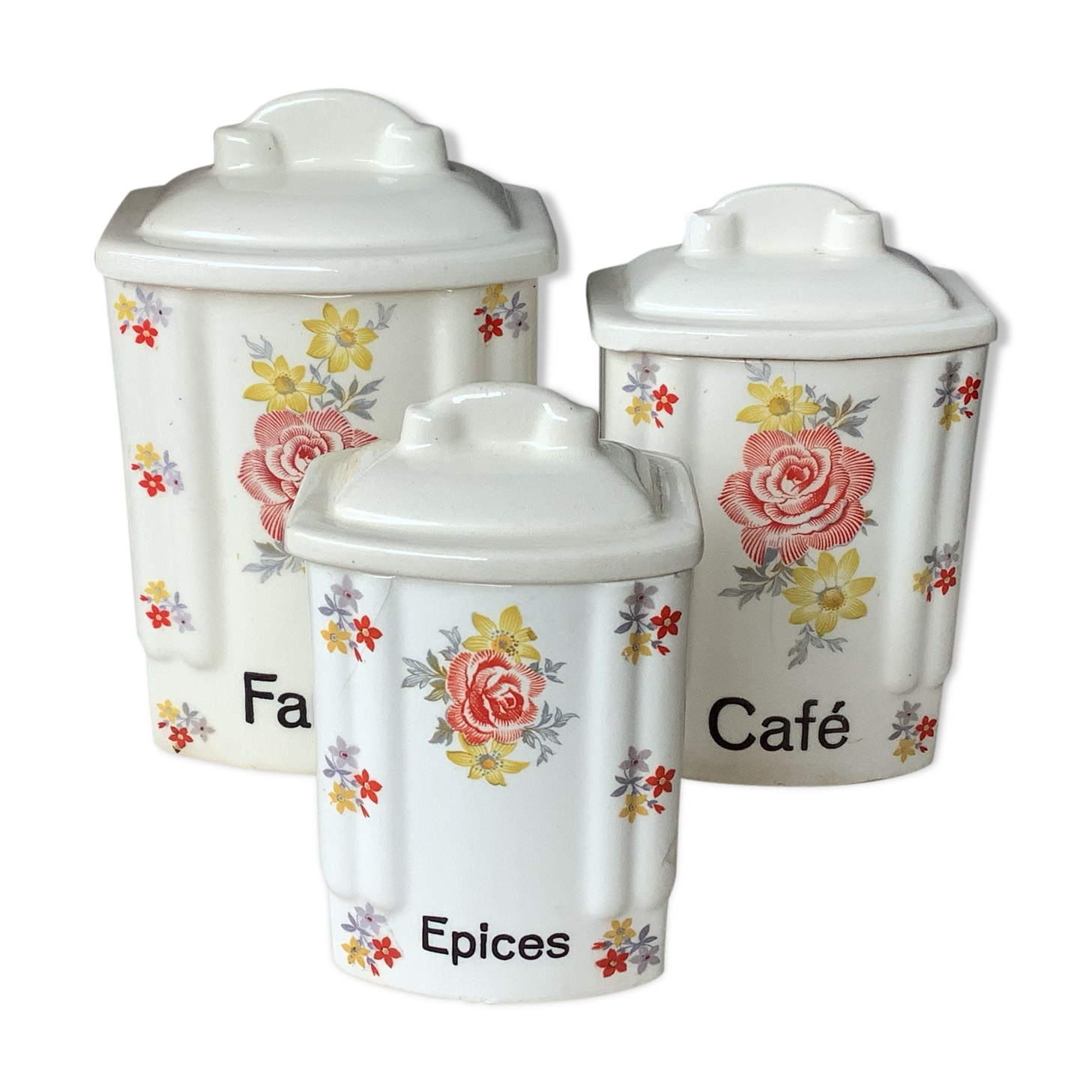 Spice pots Ditmar Urbach art deco Germany