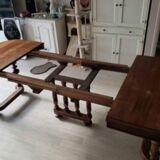 Solid walnut table