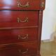 Commode 4 tiroirs – Teinte merisier – Imitation Style Empire – Années 80