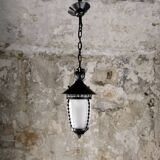 Wrought iron lantern, France, 1950s