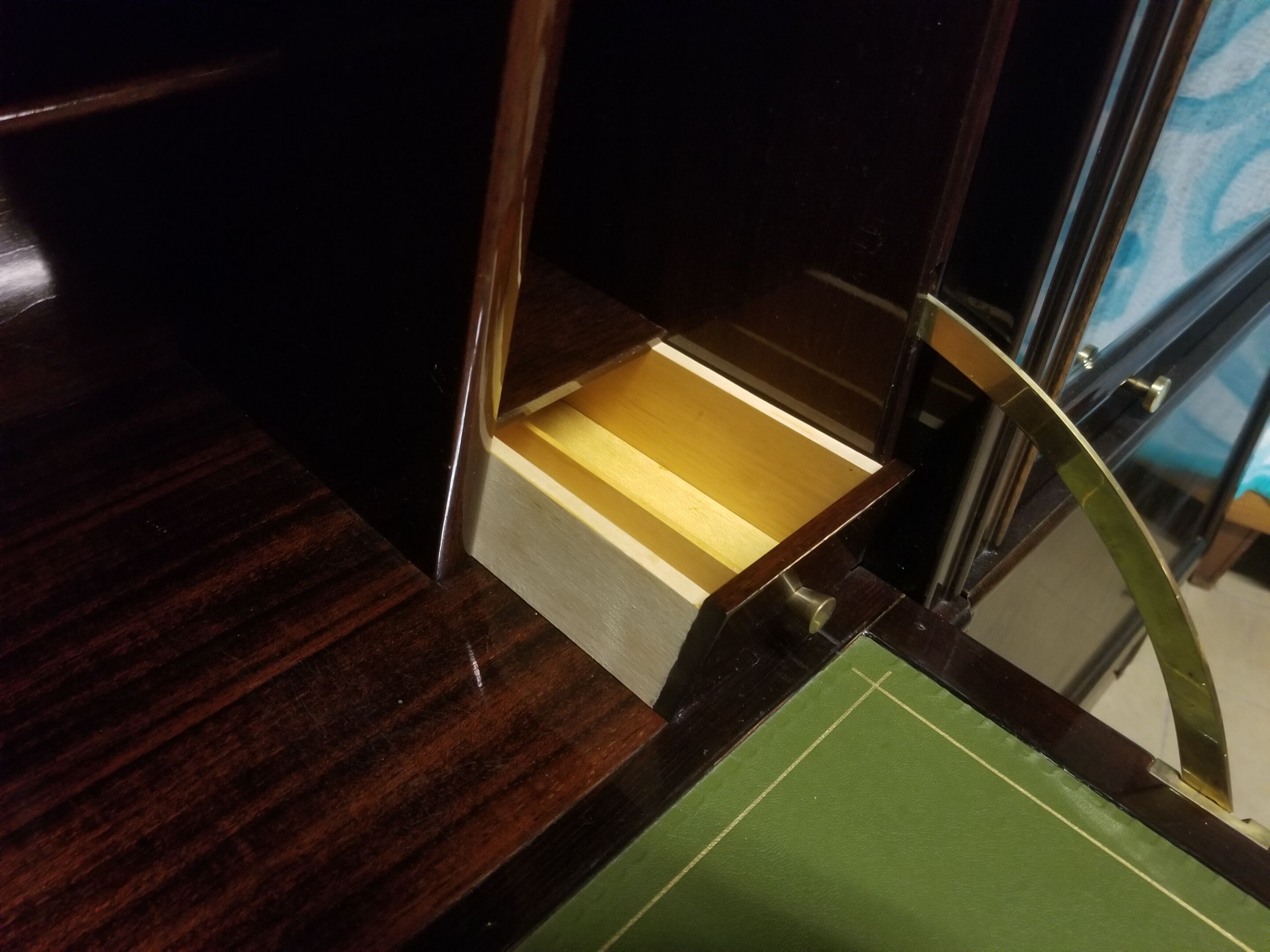 Modular vintage window secretary cabinet MD - 60s