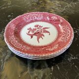 Set of Three ceramic plates Spode England dimension: height -2.5 cm- diameter -26 cm-