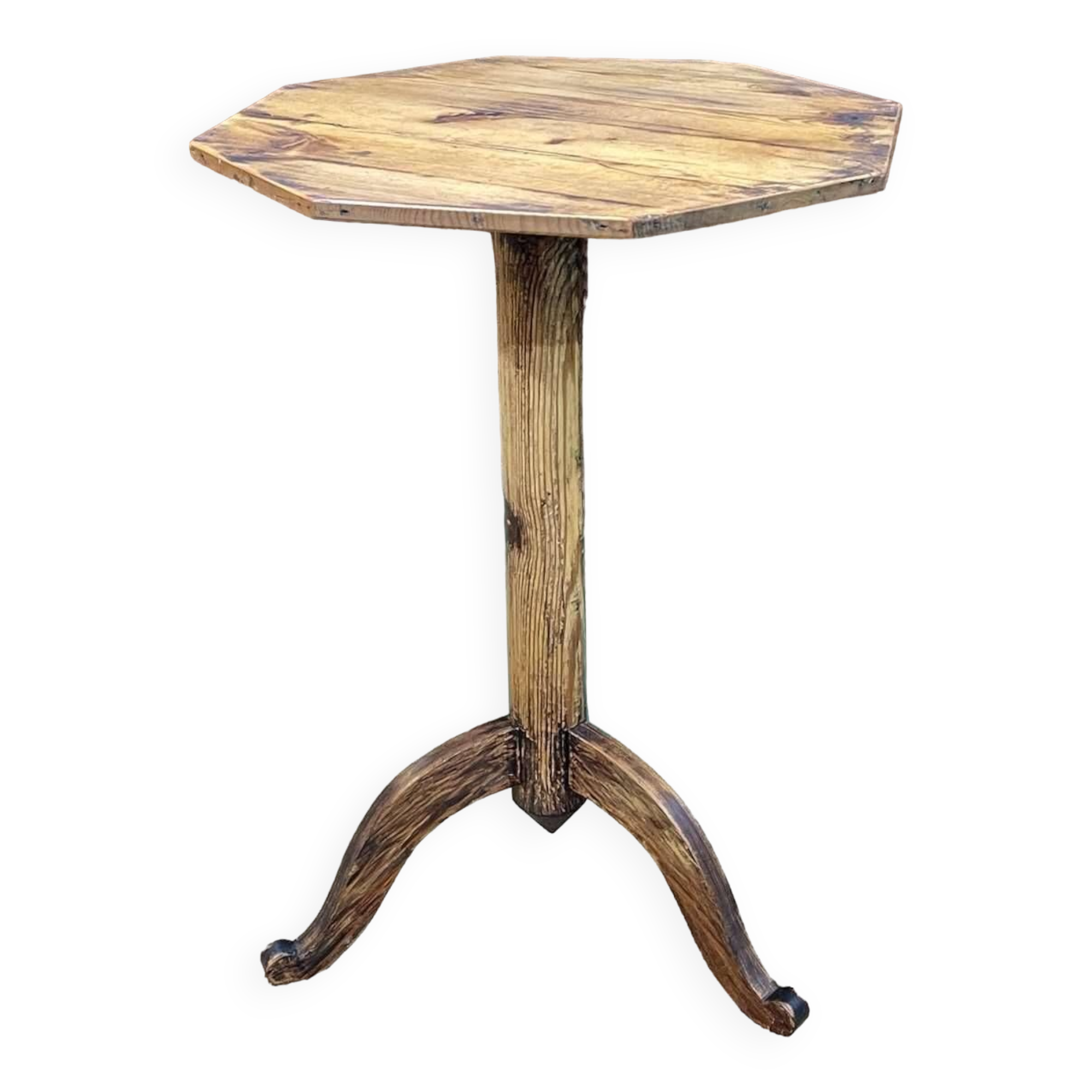 Fir pedestal table early 20th century