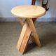 Stool folding design Suzy Adrian Reed edition artifact France vintage 80