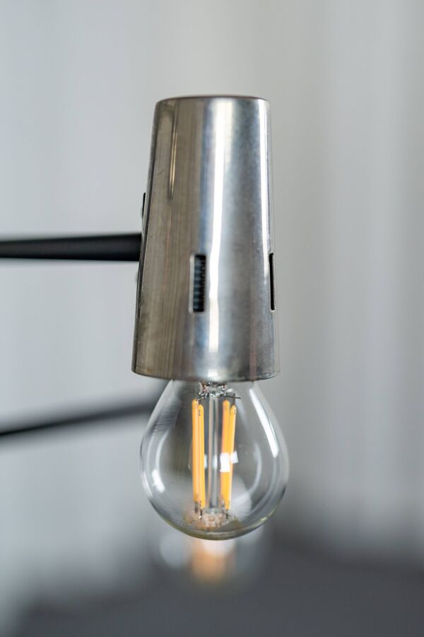 Lampe sur pied 5 feux vintage