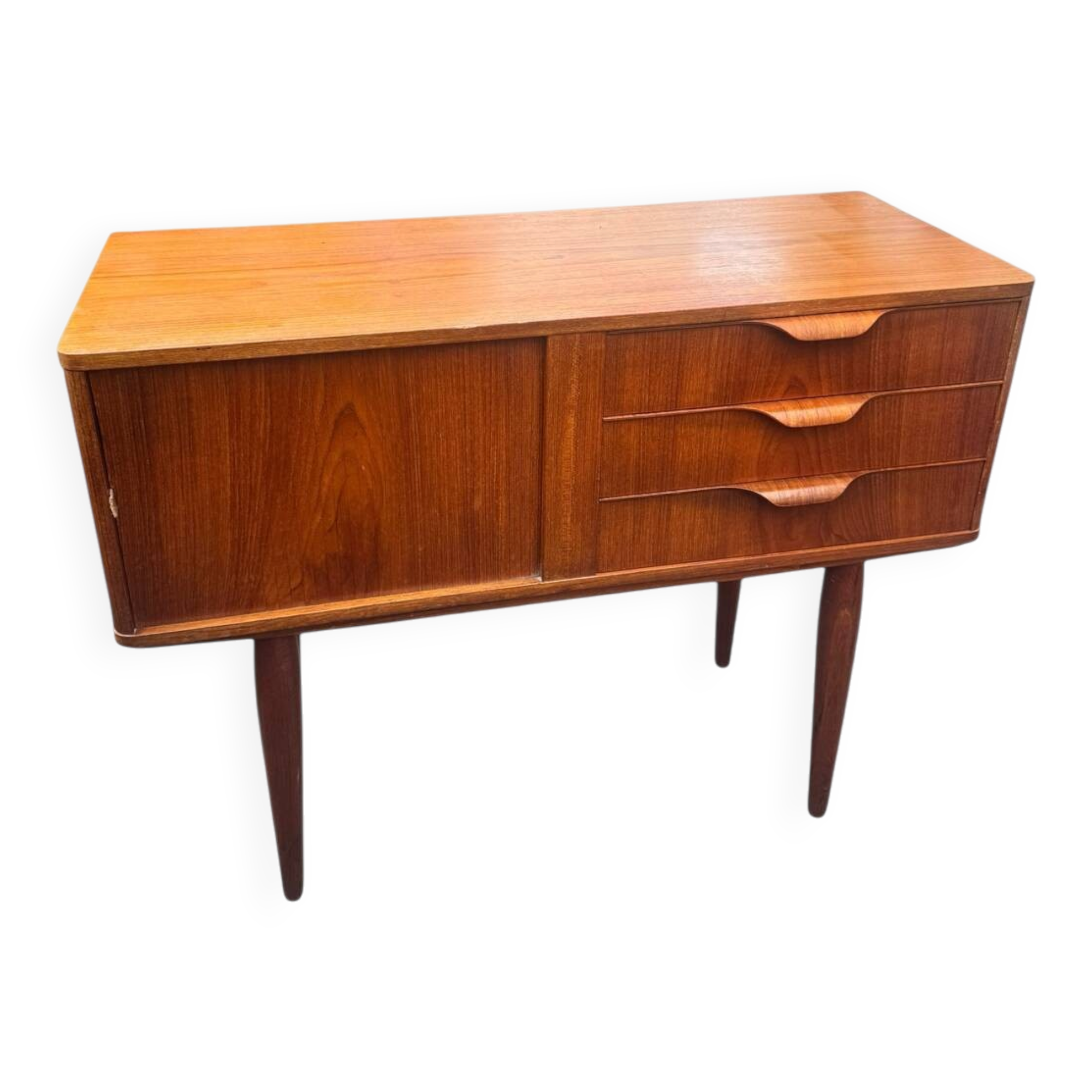 Small chest of drawers / Danish sideboard teak Aksel Kjersgaard Scandinavian