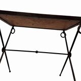 Unique Design Side Table By Paul Pouchol And Jacques Adnet, Between 1935-55