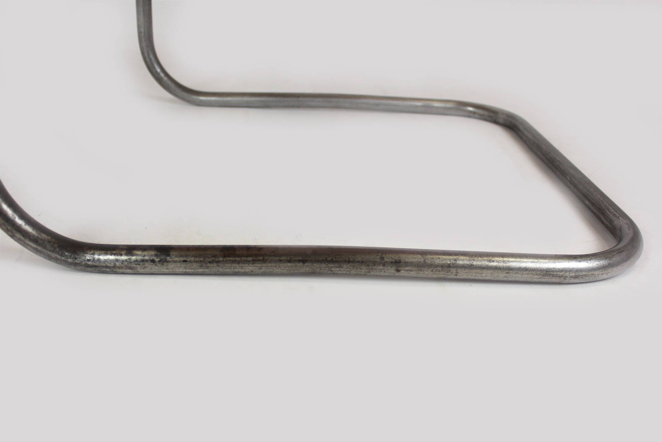 Bauhaus FN 74 Cantilever Chair in Plywood and Chrome by H.J. Hagemann, 1930s