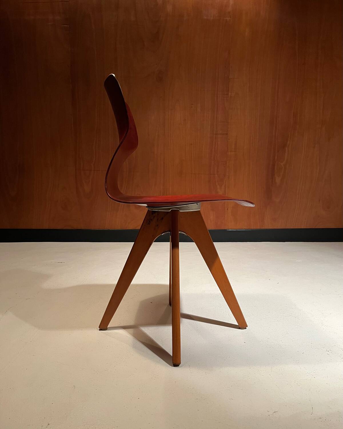 Flototto chair - vintage plywood 1960