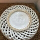 Old woven ceramic basket