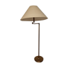 Brass articulated floor lamp