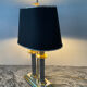 Hollywood Regency bouillotte lamp from the 1970s.