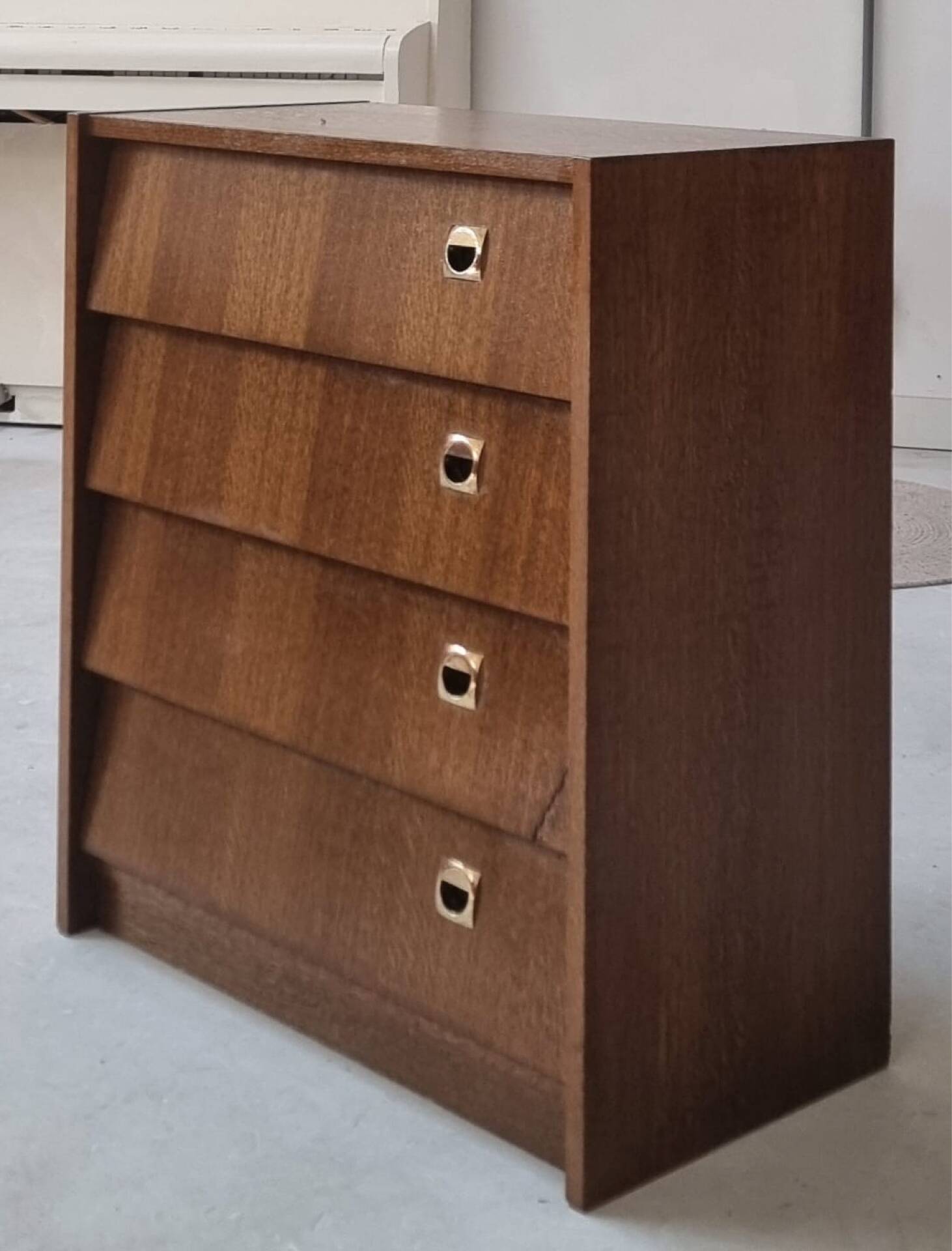 Mid-century shoe cabinet
