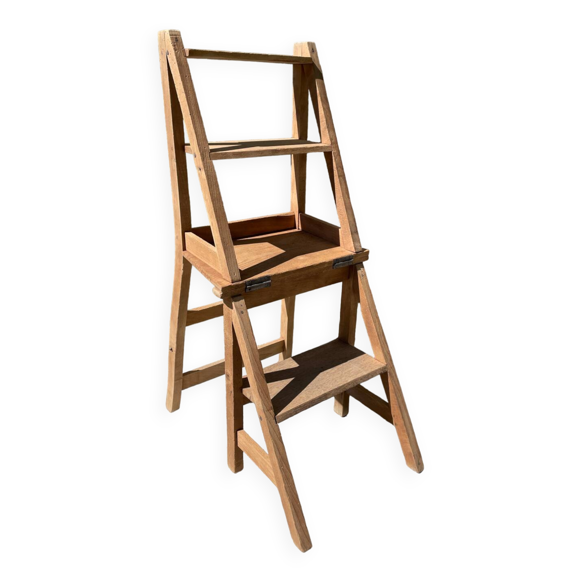 Chaise escabeau