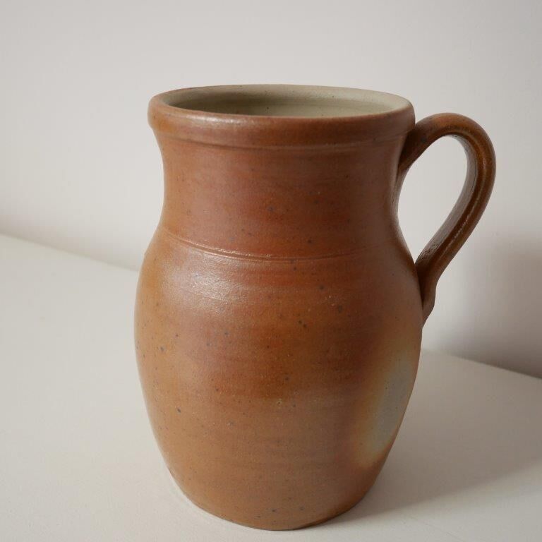 Stoneware pitcher
