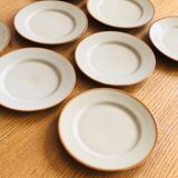 Set of 8 Tulowice dessert plates