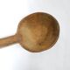 Ladle vintage wooden spoon