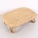 Natural Foldable Rattan Coffee Table 60x40x20 cm, Bed Tray, Lap Desk