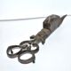 Old iron speckle - Extinguisher candle church Candlestick 19th century