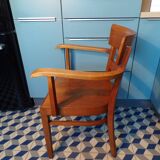 Antique wooden office chair