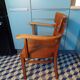Antique wooden office chair