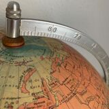 Vintage globe 1973 terrestrial Räth ex-GDR - 47 cm